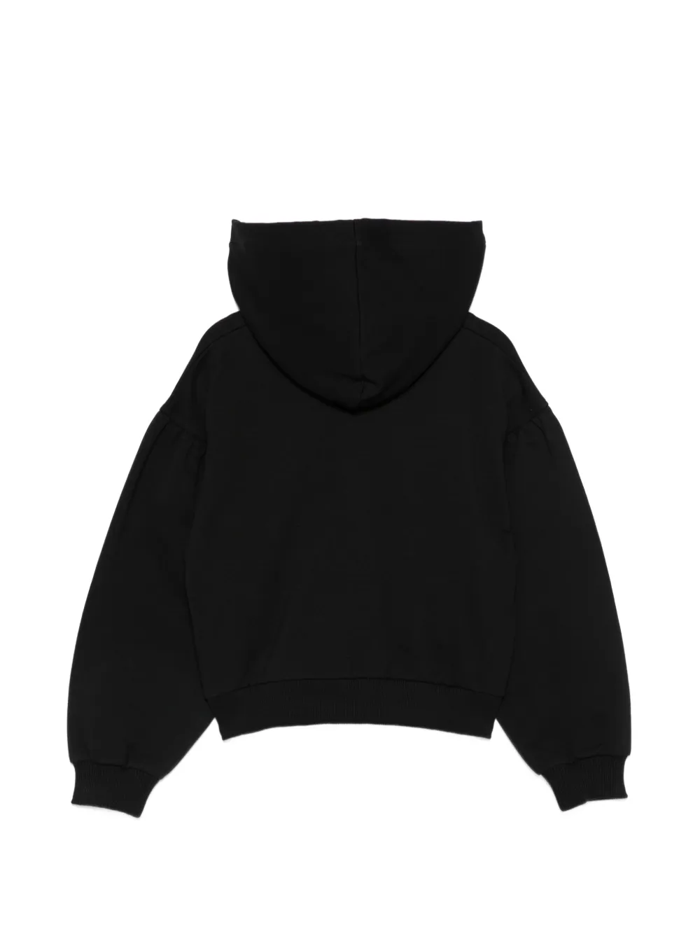 Moschino Kids Hoodie met teddybeerprint Zwart