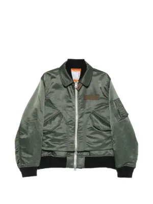 Undercover リバーシブル ボンバージャケット | グリーン | FARFETCH JP