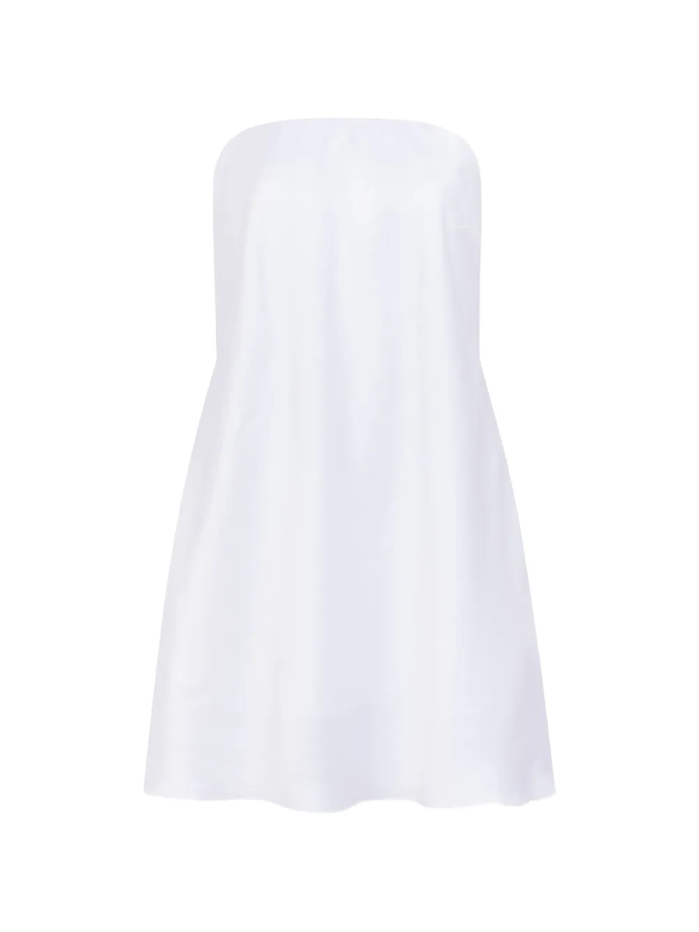 CAYET Demi strapless mini dress - Bianco