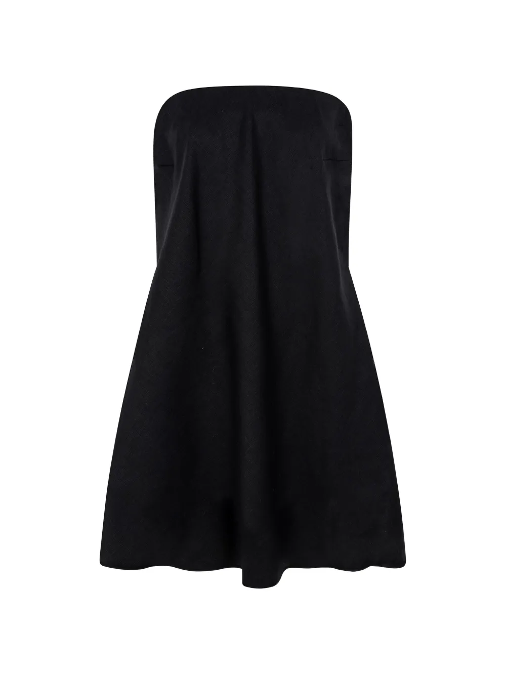 CAYET Demi flared mini dress - Schwarz