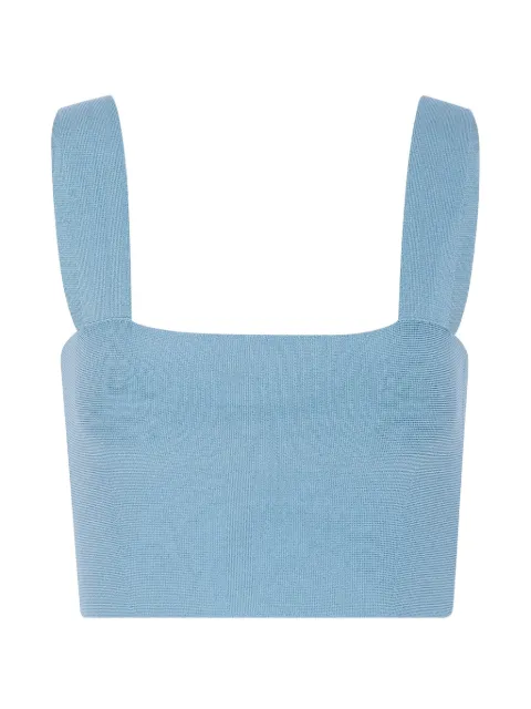 CAYET Gisele knitted cropped top