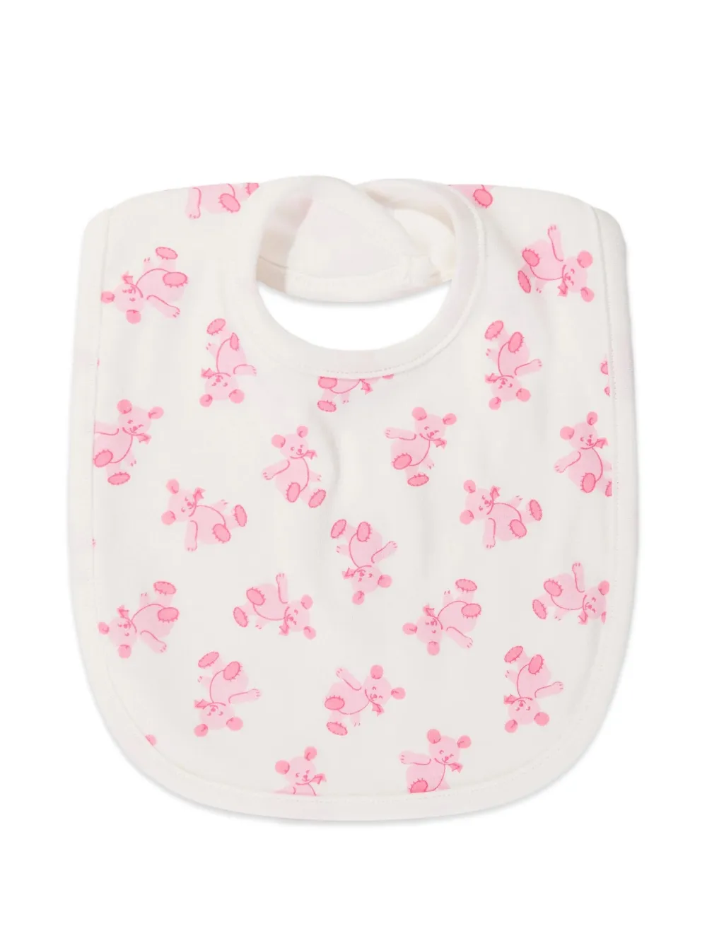 Rachel Riley teddy-bear-print bib - Weiß
