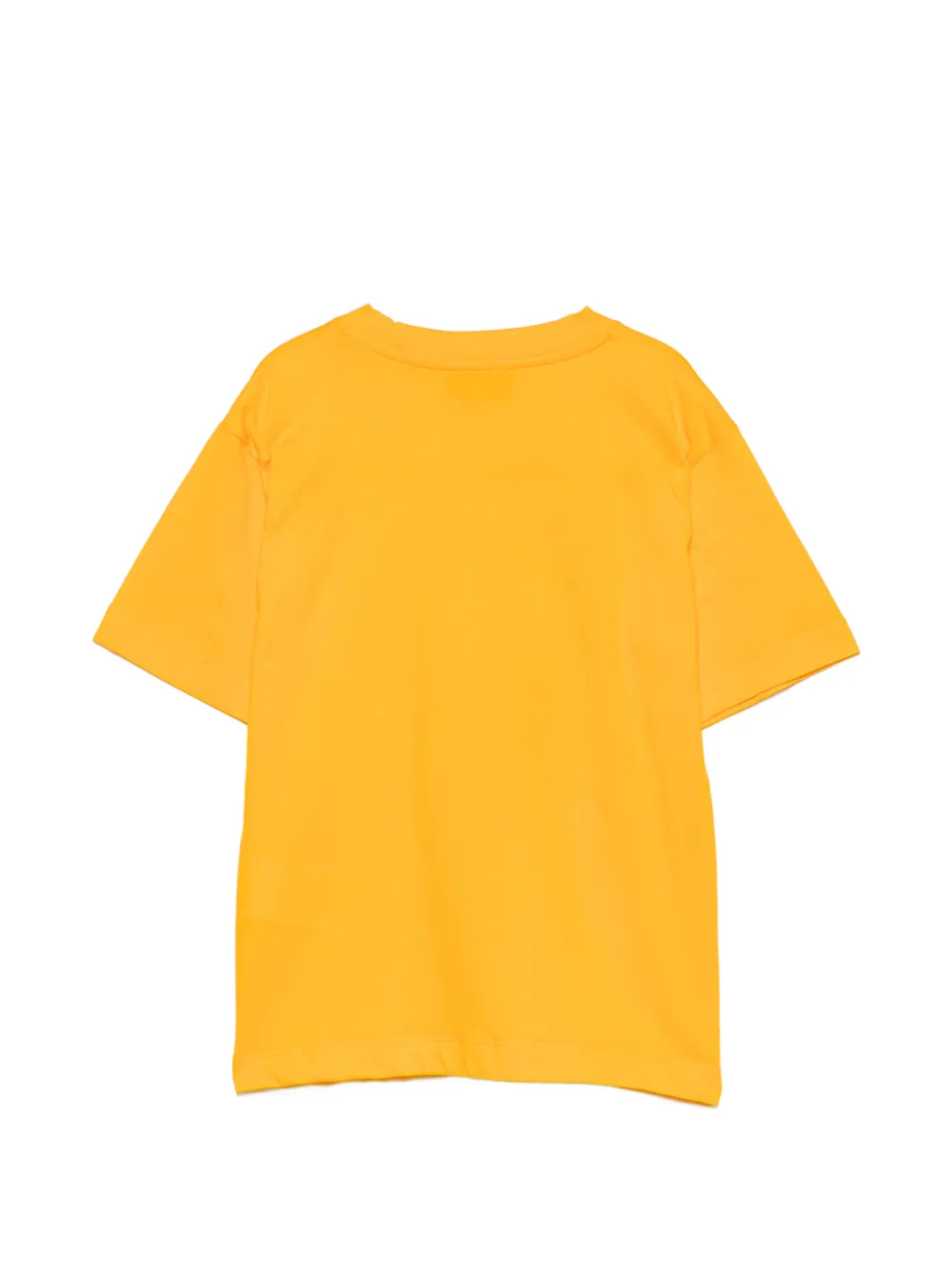 Moschino Kids Teddy Bear T-shirt met popcornprint Geel