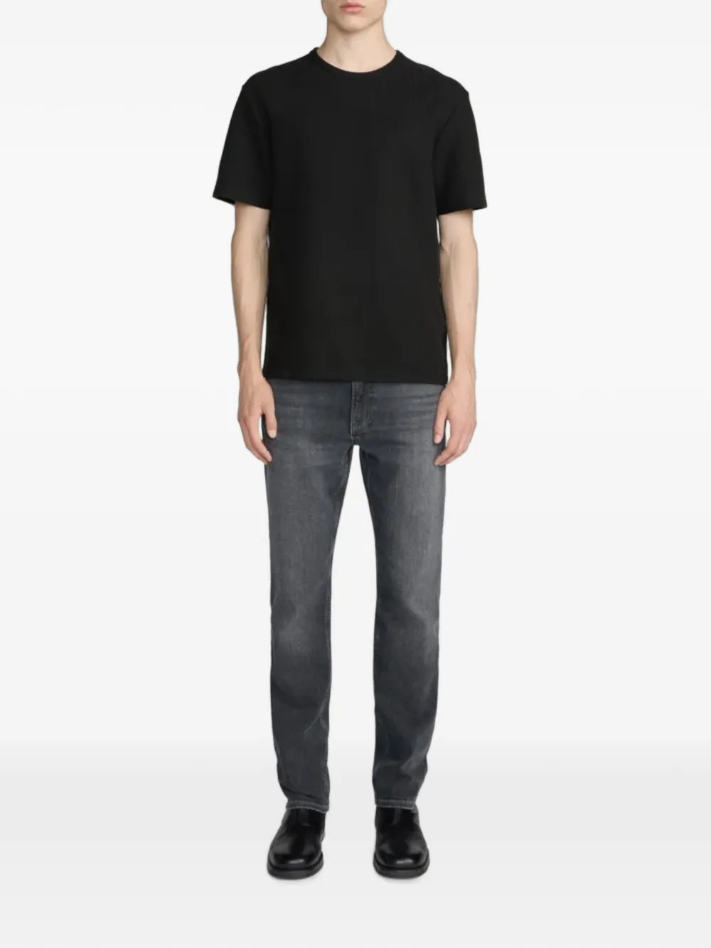 FRAME Belt-loop Pocket Jeans in Grey, view 2