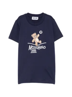 Fendi Kids プリント Tシャツ | ブルー | FARFETCH JP