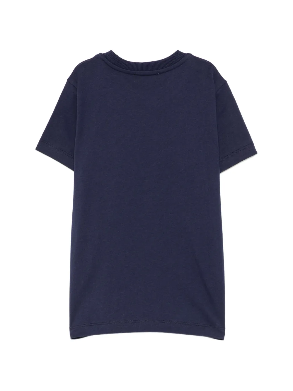 Moschino Kids T-shirt met teddybeerprint Blauw