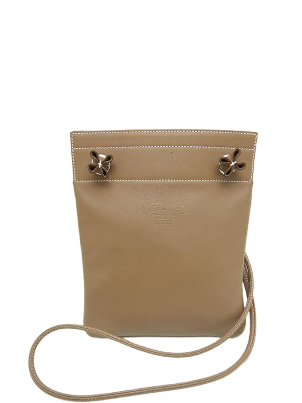 Hermès Pre-Owned Borsa a tracolla Aline mini in pelle Swift 2020 - Marrone