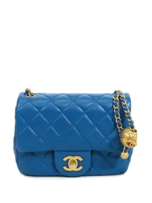 CHANEL Pre-Owned 2009 Classic フラップ ショルダーバッグ | ブルー