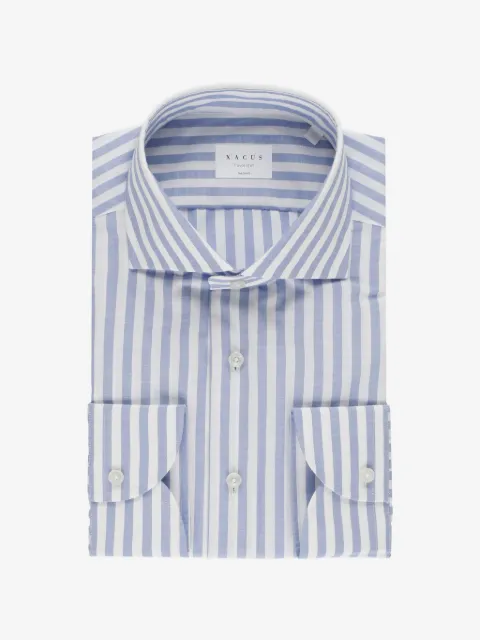 Xacus Travel Shirt striped shirt