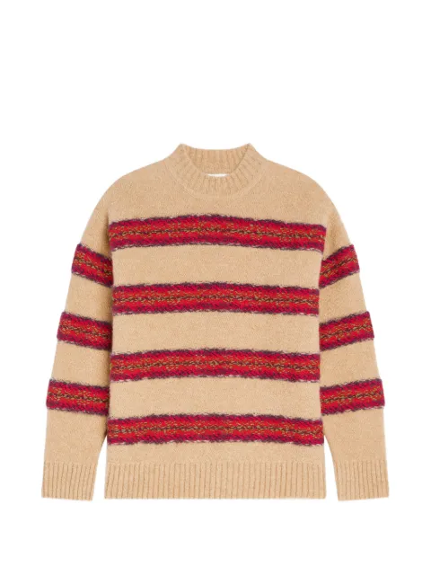 DRIES VAN NOTEN jacquard wool sweater