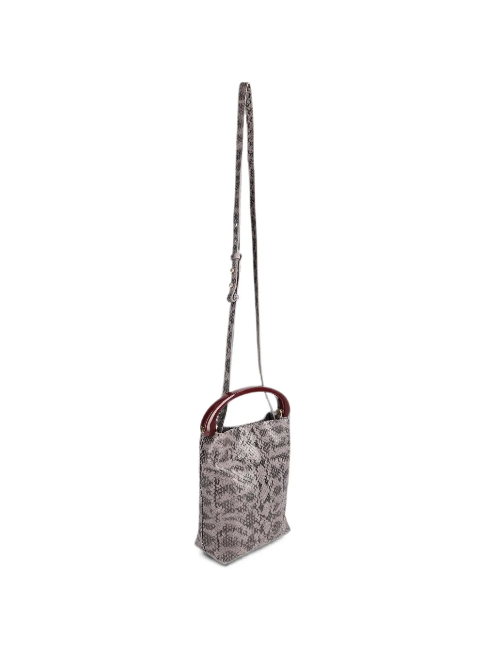 Dries Van Noten Micro Leather Bag in Neutrals, view 5