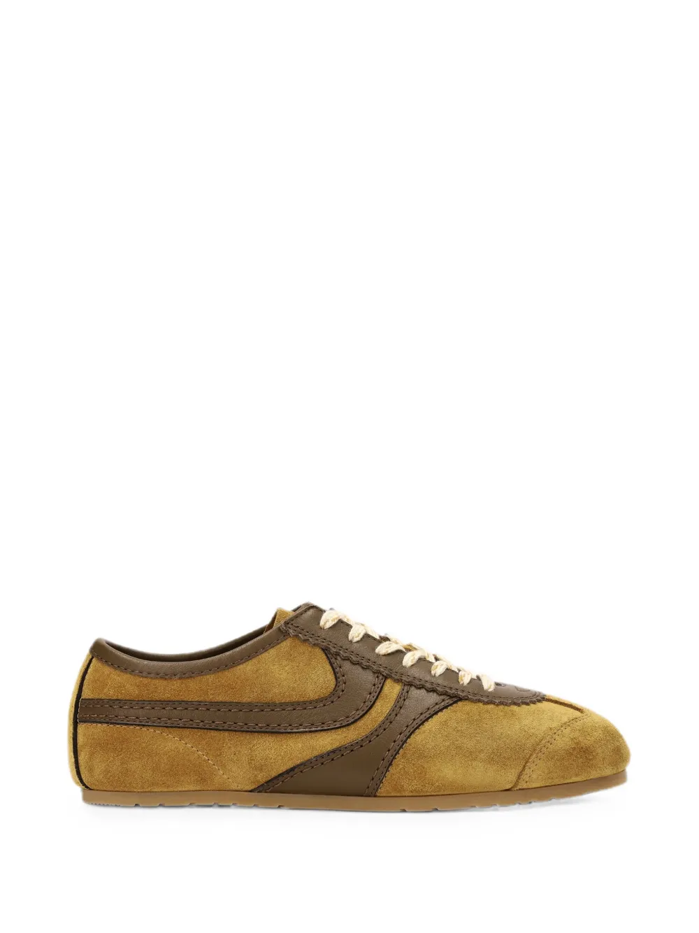 DRIES VAN NOTEN suede sneakers - Braun