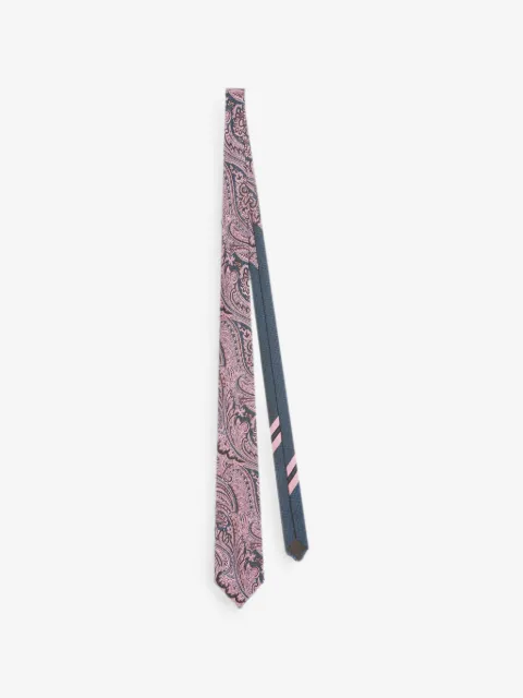 DRIES VAN NOTEN printed silk tie