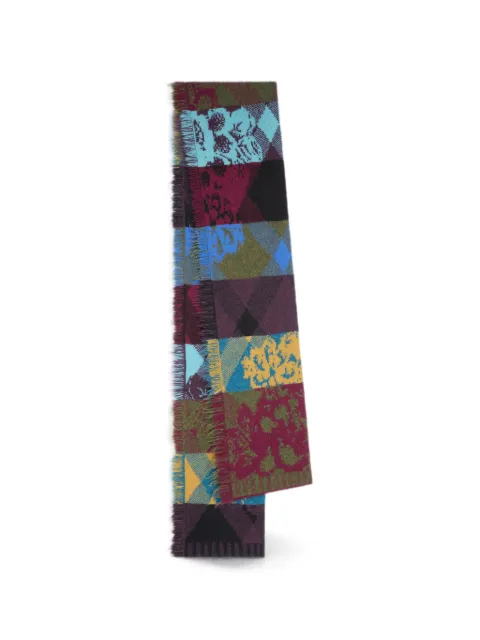 DRIES VAN NOTEN long wool scarf