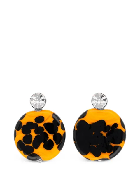 DRIES VAN NOTEN handmade painted earrings