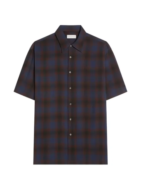 DRIES VAN NOTEN short-sleeve viscose shirt