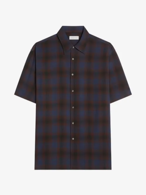 DRIES VAN NOTEN short-sleeve viscose shirt