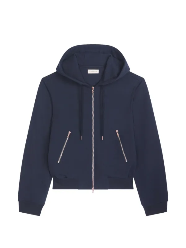 DRIES VA NOTEN パーカー DRIES VAN NOTEN Loose Zipped Hoodie | Azul | FARFETCH BR