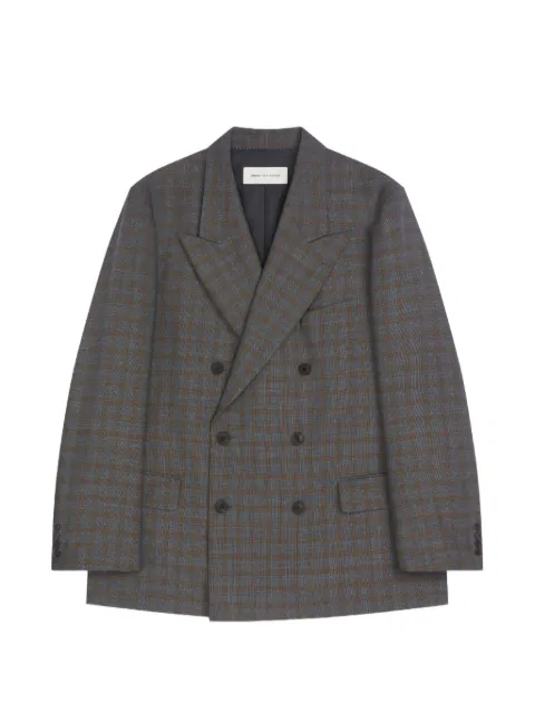 DRIES VAN NOTEN blazer en laine à coupe oversize
