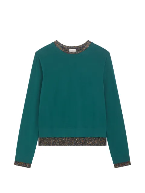 DRIES VAN NOTEN layered cotton T-shirt