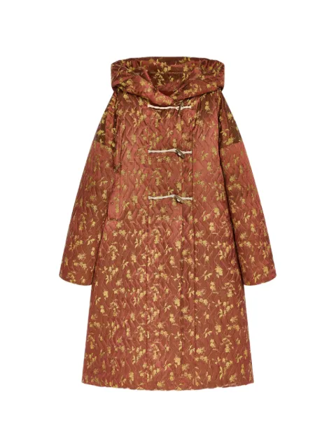 DRIES VAN NOTEN abrigo duffle en jacquard
