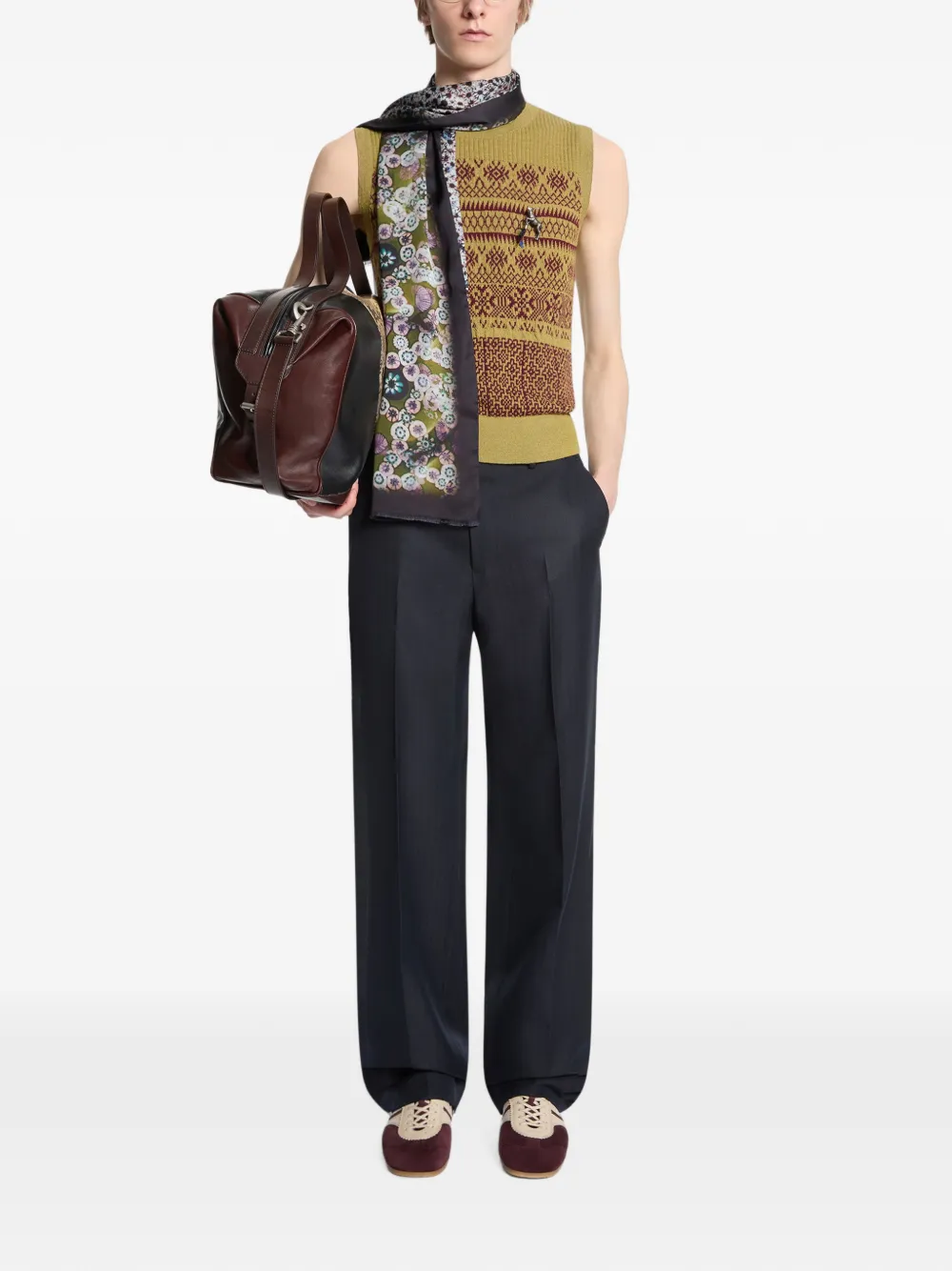 DRIES VAN NOTEN 提花羊毛毛衣 | 毛衣 | Image 2