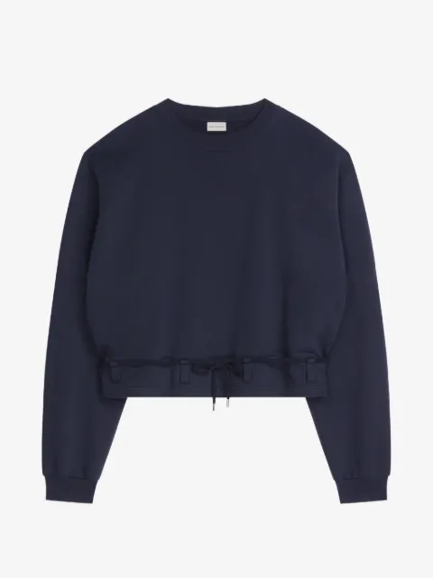 DRIES VAN NOTEN cropped sweatshirt