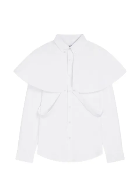 DRIES VAN NOTEN cotton shirt with tie