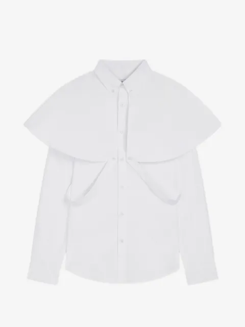 DRIES VAN NOTEN cotton shirt with tie