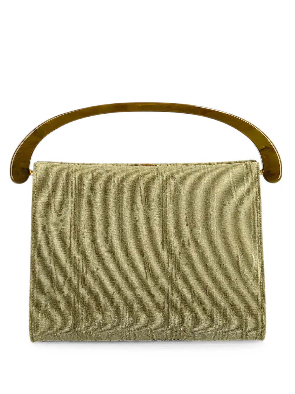 DRIES VAN NOTEN medium velvet bag - Green