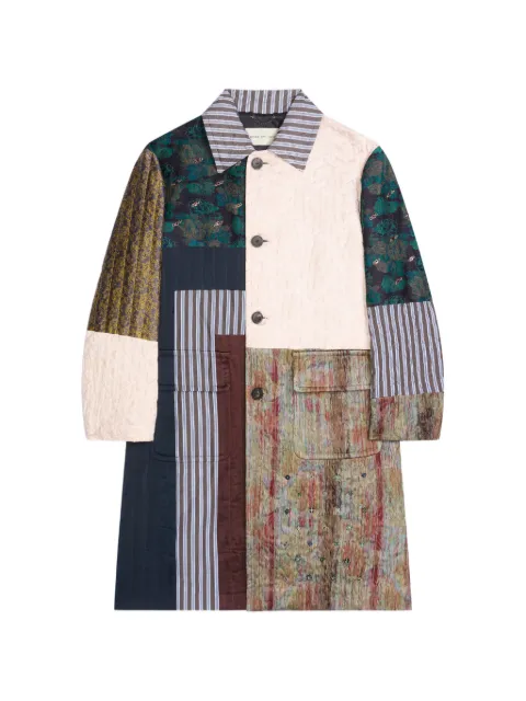 DRIES VAN NOTEN Cappotto con ricamo
