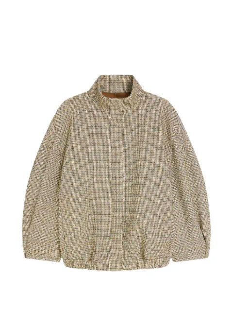DRIES VAN NOTEN veste bomber à carreaux
