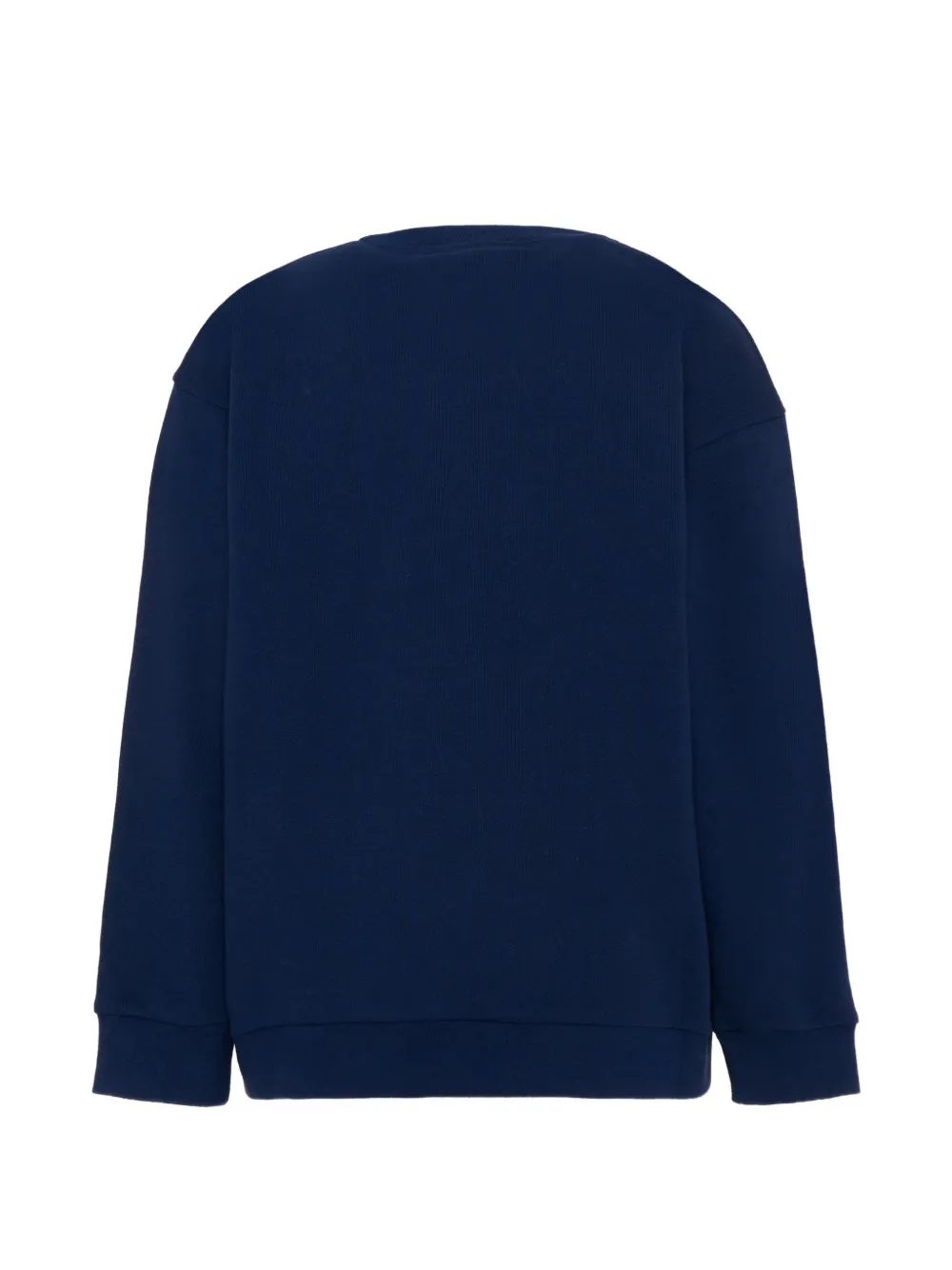 Fendi Kids Sweater met logoprint Blauw