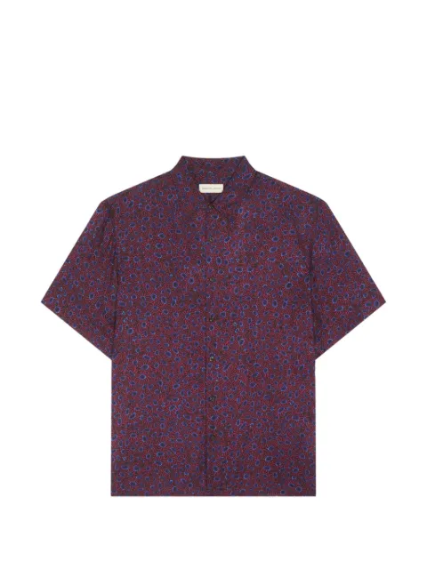 DRIES VAN NOTEN short-sleeve viscose shirt