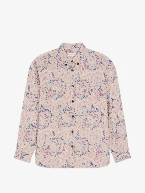 DRIES VAN NOTEN camisa holgada en jacquard