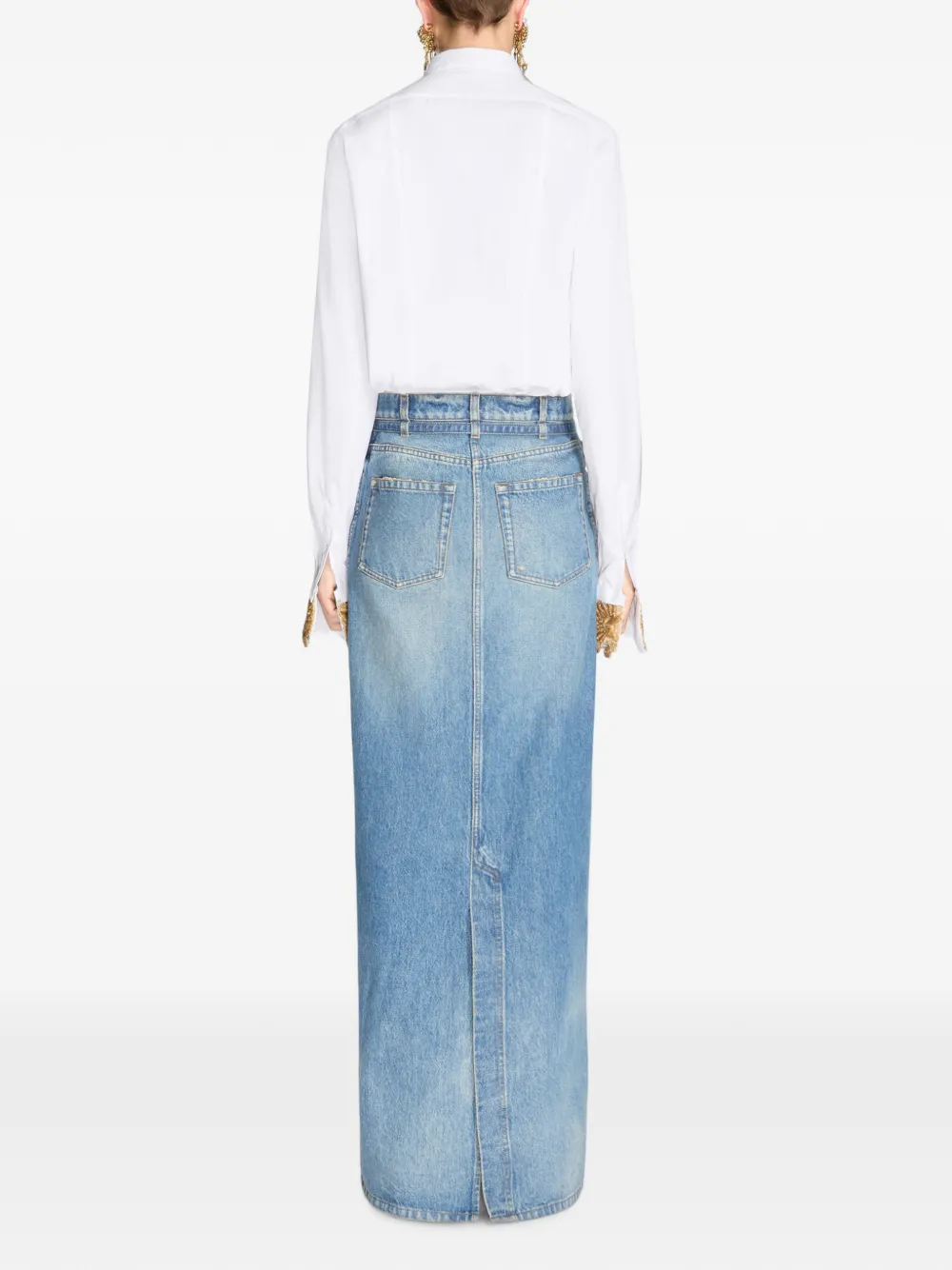 DRIES VAN NOTEN Denim rok Blauw