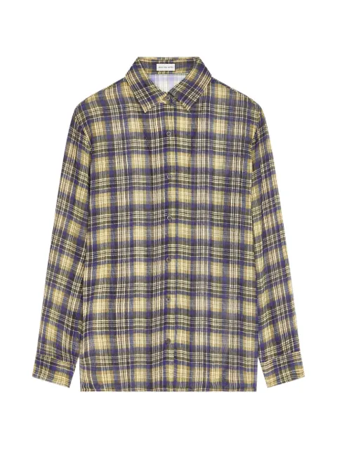 DRIES VAN NOTEN pleated shirt