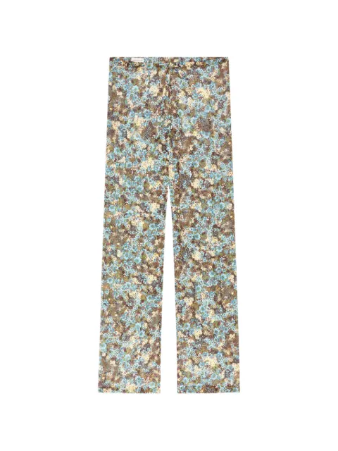 DRIES VAN NOTEN Palazzohose mit elastischem Bund