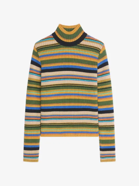 DRIES VAN NOTEN ribbed wool sweater