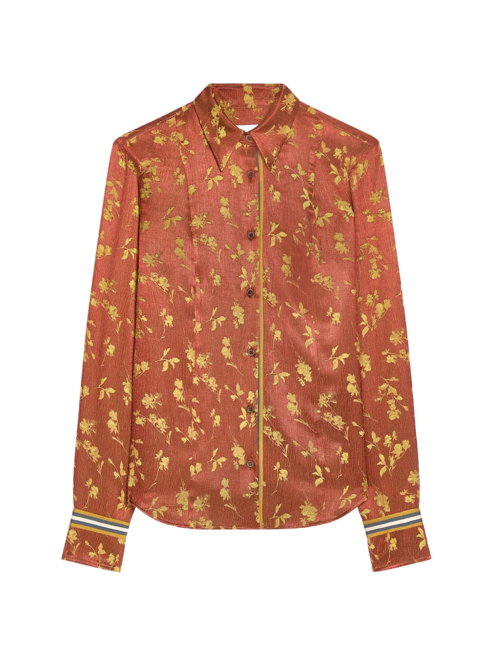 DRIES VAN NOTEN jacquard shirt