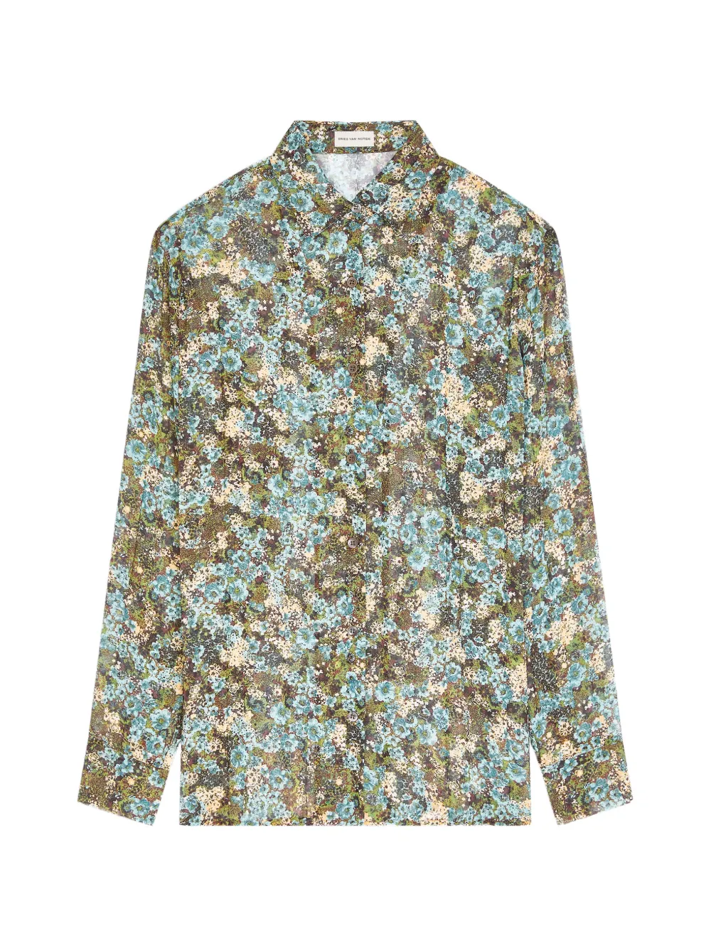 DRIES VAN NOTEN pleated shirt
