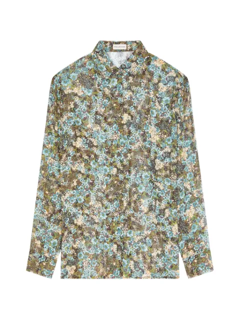 DRIES VAN NOTEN pleated shirt