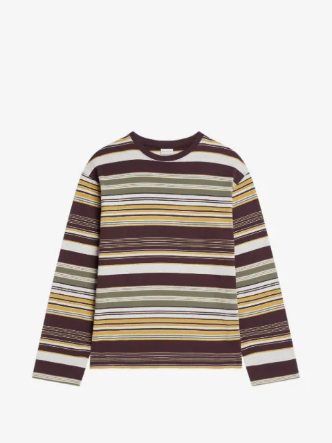 DRIES VAN NOTEN striped cotton tee