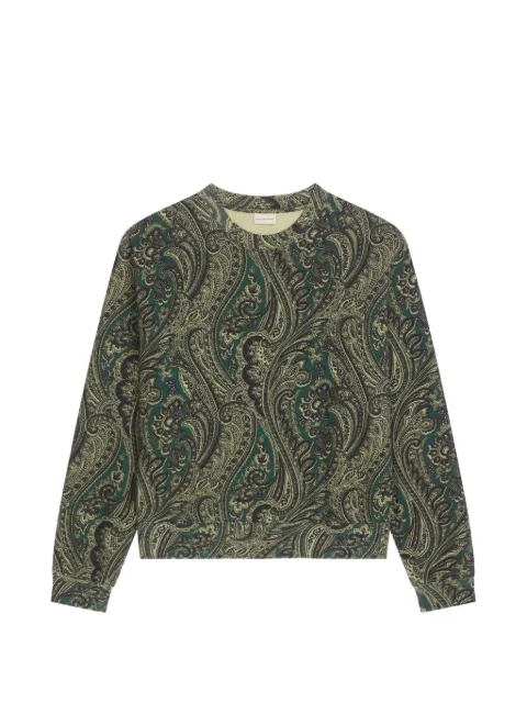 DRIES VAN NOTEN overdyed sweatshirt