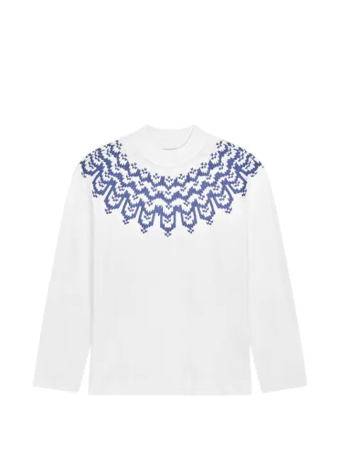DRIES VAN NOTEN long-sleeve cotton tee
