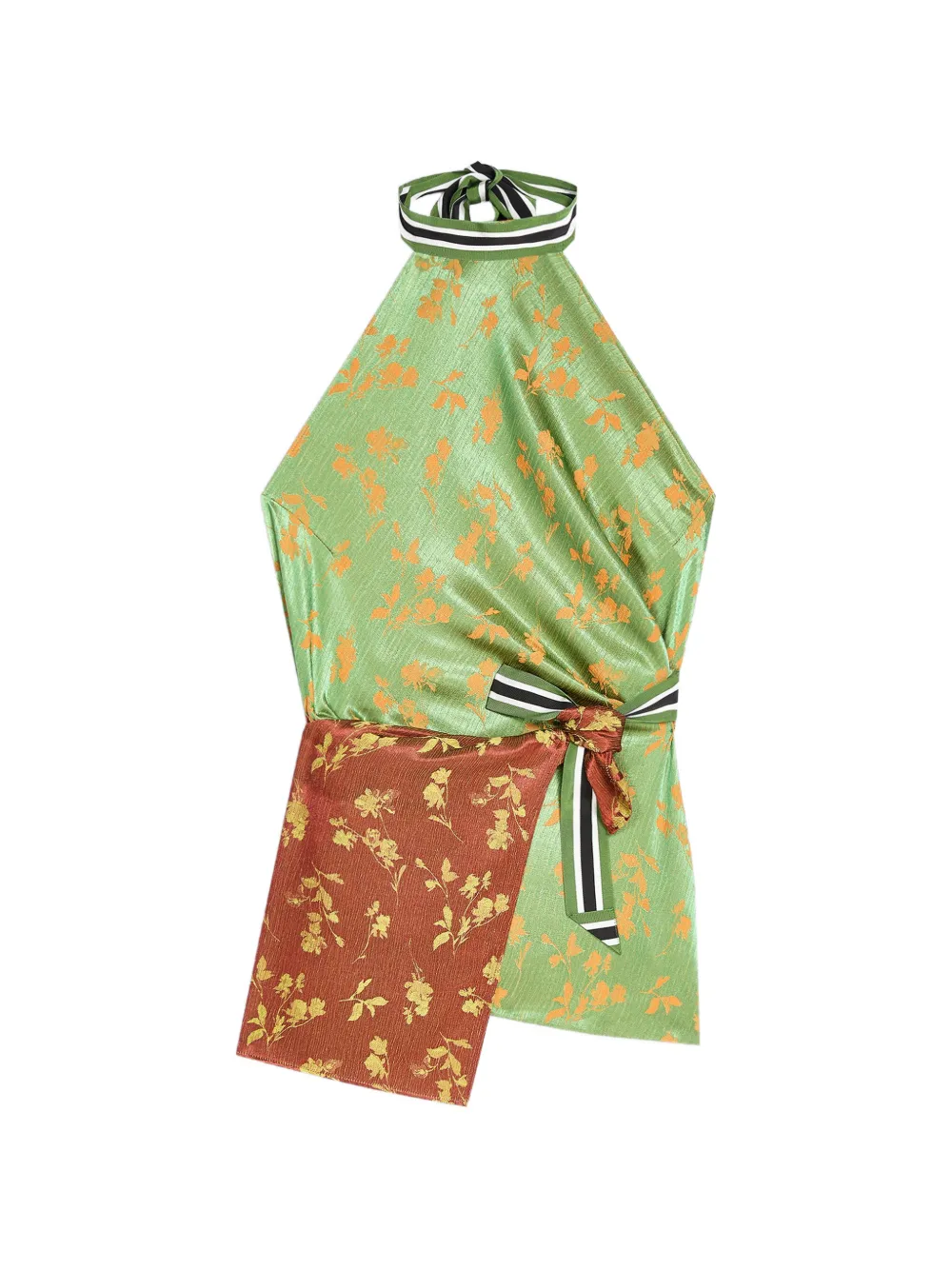DRIES VAN NOTEN Top a portafoglio - Verde