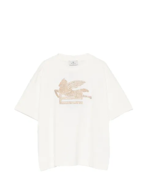 ETRO KIDS Pegaso-embroidered T-shirt