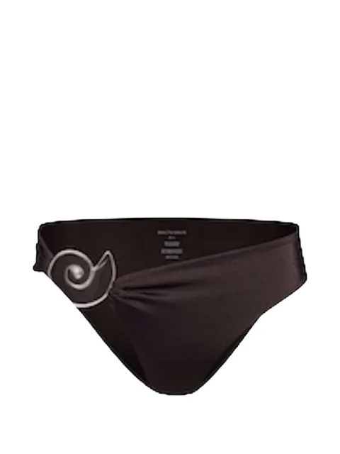 SALT & WAVE Aphrodite shell-detail bikini bottoms
