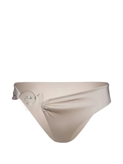 SALT & WAVE Aphrodite shell-detail bikini bottoms