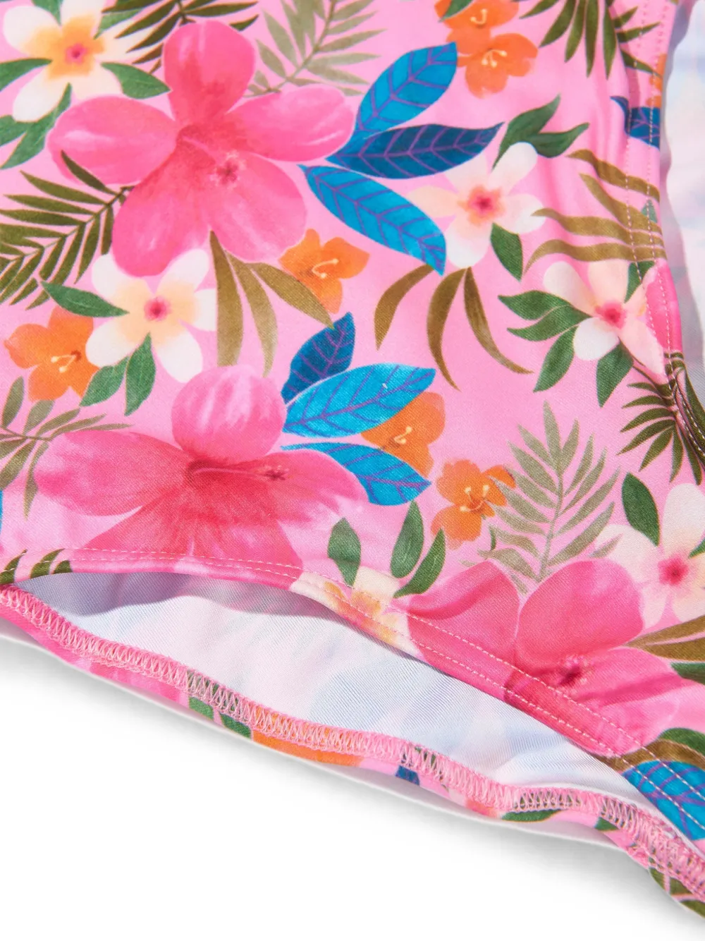 SELINIACTION KIDS Badpak met bloemenprint Roze